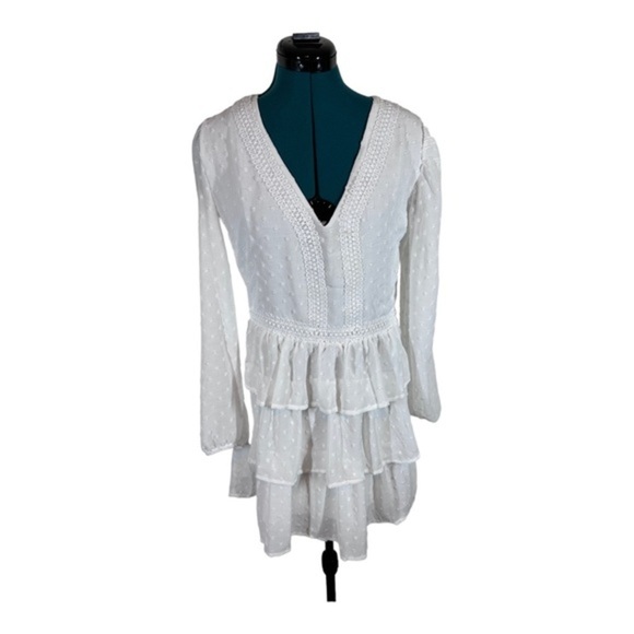 KoKo + Mason Ruffle Tiered Dress NWT - Picture 4 of 7